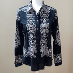 Robert Graham Button Down Cotton Shirt